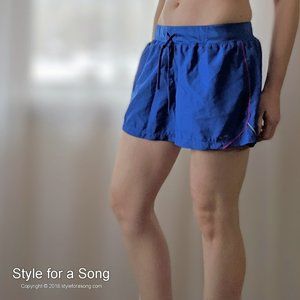 Champion Royal Blue Running Shorts Large